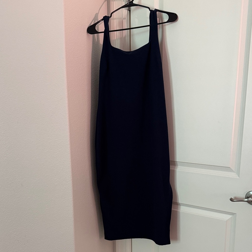 Beyond Yoga Dark Blue Midi Dress